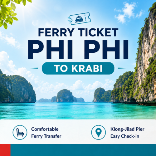 Ferry ticket phi phi to Krabi