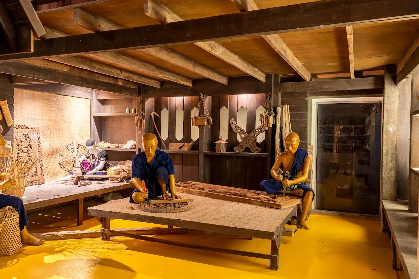 inside pic of museum Thai Phuket